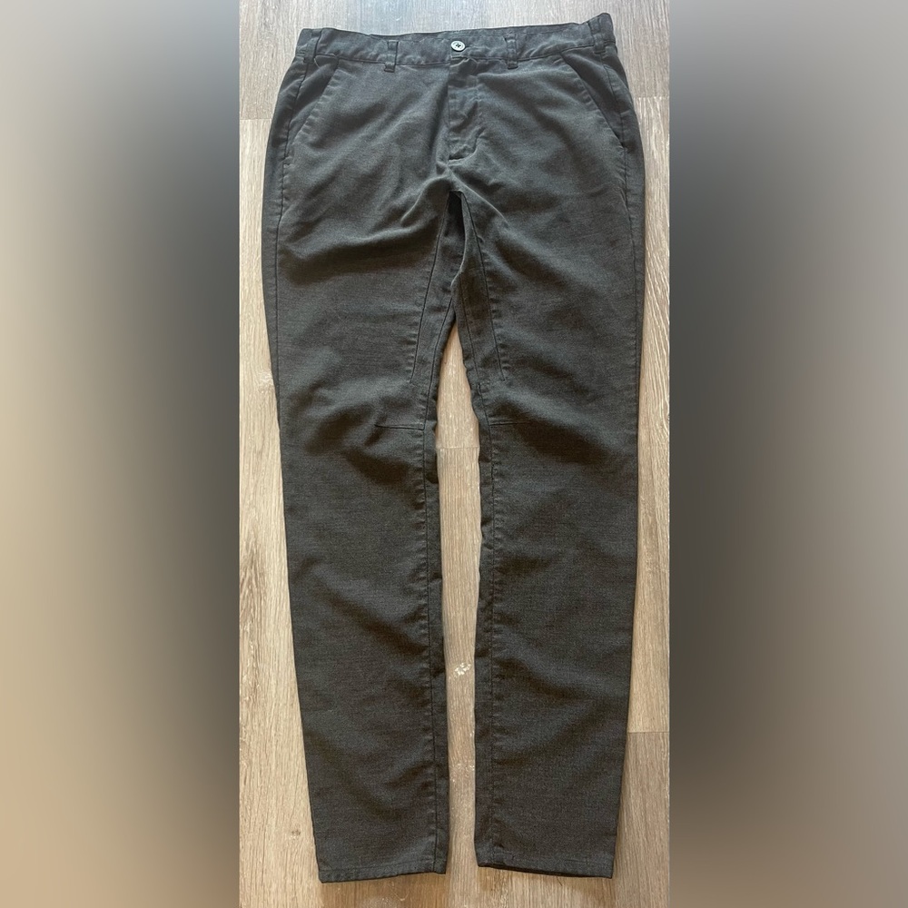 Pacsun Los Angeles Grey Dress Pants Y2K Skinny 32x34 Low Rise Women’s